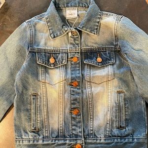 Little Miss Flower Girl jean jacket